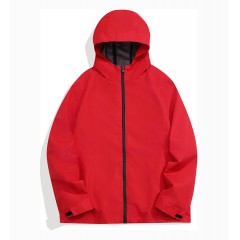 998# 秋冬季薄款冲锋衣外套风衣夹克工作服批发定制印logo