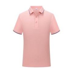 CY_6805# 短袖翻领有色高端工作服T恤定制企业工作装