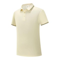 CY_931# 7A抗菌短袖翻领湖北武汉工作服T恤定制厂家