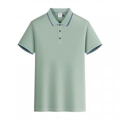 YC_99288# 理想工作服短袖T恤夏季4S店销售员工衣订做厂家