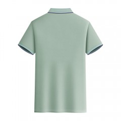 YC_99288# 理想工作服短袖T恤夏季4S店销售员工衣订做厂家
