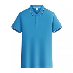 YC_99288# 理想工作服短袖T恤夏季4S店销售员工衣订做厂家