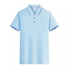 YC_99288# 理想工作服短袖T恤夏季4S店销售员工衣订做厂家