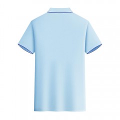 YC_99288# 理想工作服短袖T恤夏季4S店销售员工衣订做厂家