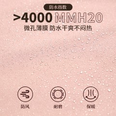 HW1_K22  立领拉链开衫薄款冲锋衣外套工作服定制厂家