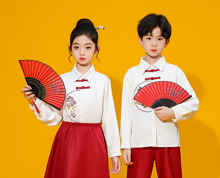 儿童合唱演出服订做厂家 —— 随你商城