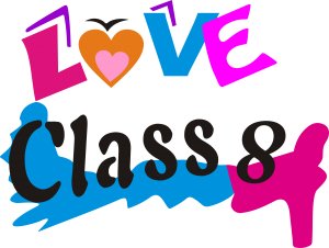 8班CLASS8 LOVE 班服定制素材 | 班服定制素材大全